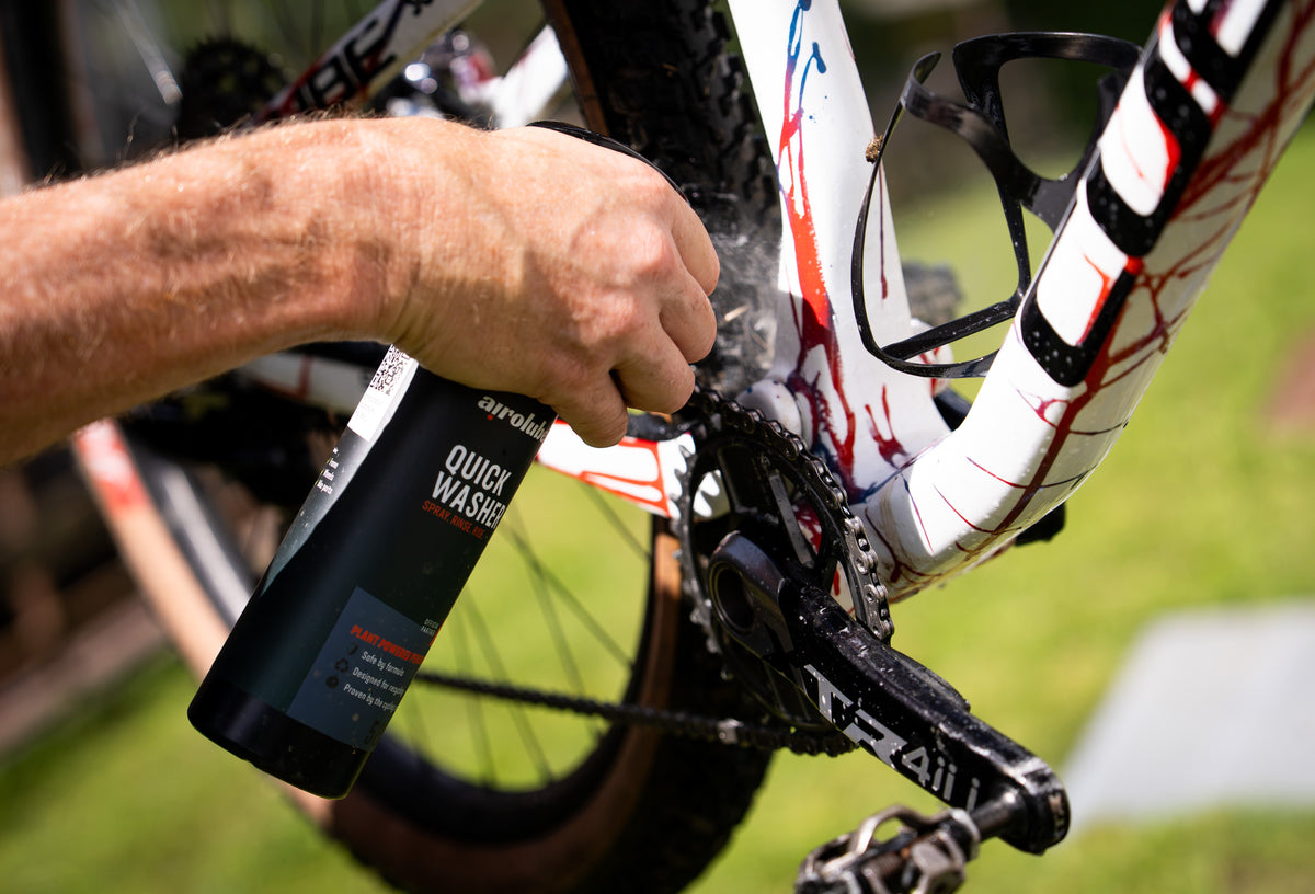 Safe Bike Cleaning for Sensitive Coatings